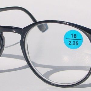 (NWT) Vintage 90's PC School Girl Reading Glasses +2.75 (S.Black)